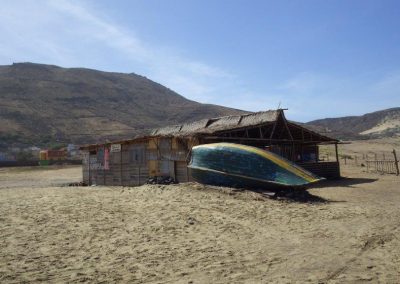 Salamansa Station der Kitesurfer